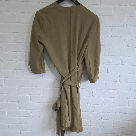 Everlane Tan Wrap Robe - Picture 3 of 6